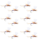 Parachute Super Flash Purple Haze Dry Fly - 12 Flies Size 18
