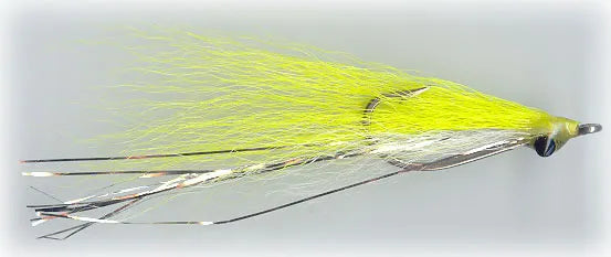 Assorted Clouser's Fly Shop bendback flies in various colors and sizes, displayed on a white background.