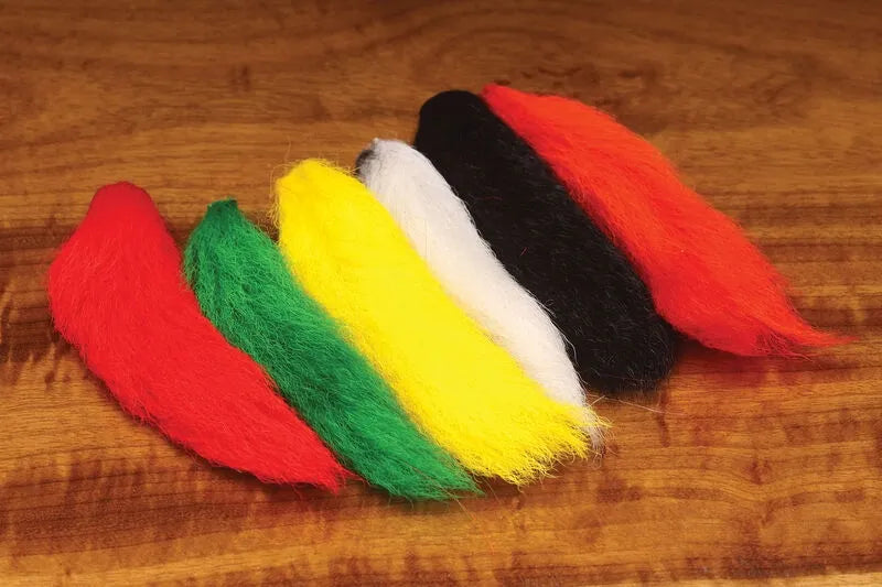 Calftail Combo Pack from Clouser's Fly Shop, fly tying material with natural calftail feathers for fishing lures.