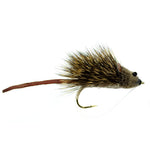 Bass Flies from The Fly Fishing Place, 12 Spun Hair Bass Bug Collection with hook sizes 2, 4, 6, and 8 for freshwater fishing.
