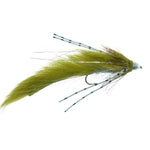 Set of 8 Slumpbuster Bouface Bunny Streamer Flies from The Fly Fishing Place, designed for trout fishing, in assorted sizes 4-6.