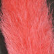 Clouser's Fly Shop calf tail used as fly tying material, showing natural calf hair strands for fishing flies.